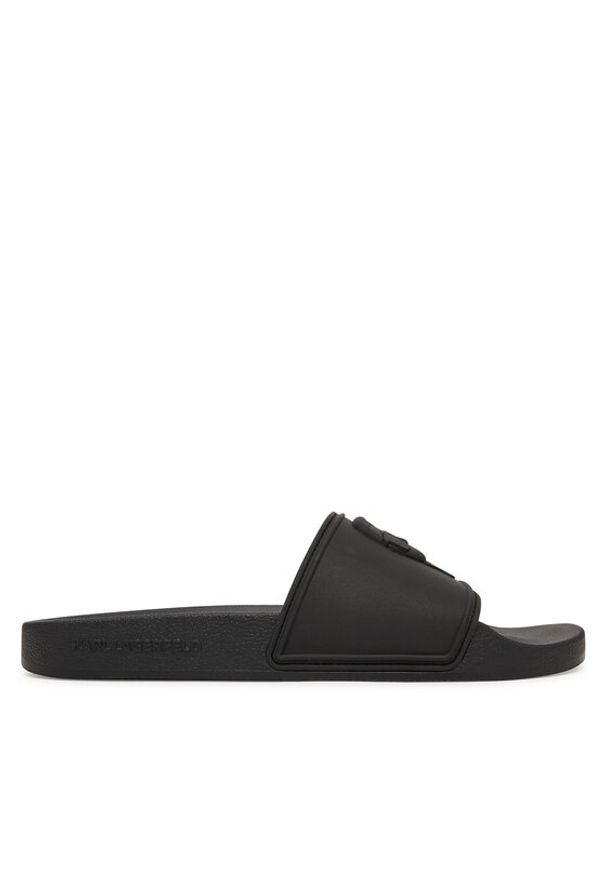 Karl Lagerfeld - KARL LAGERFELD Klapki Kondo II KL70009C Czarny. Kolor: czarny. Materiał: syntetyk