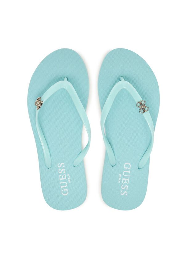 Japonki Guess. Kolor: turkusowy