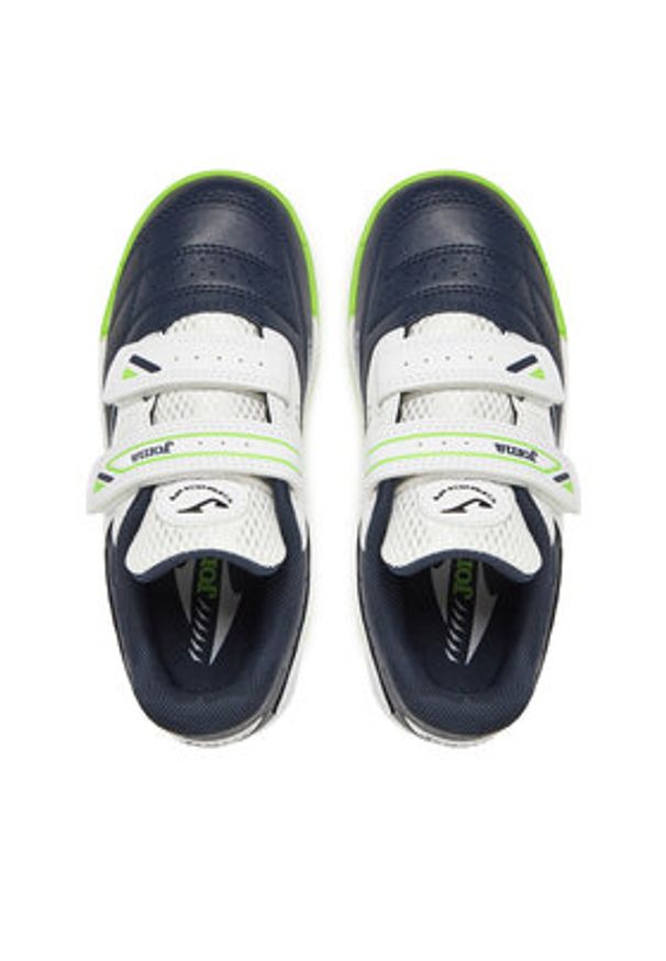 Joma Buty do piłki nożnej Cancha Jr 2503 CAJS2503INV Niebieski. Kolor: niebieski. Materiał: skóra