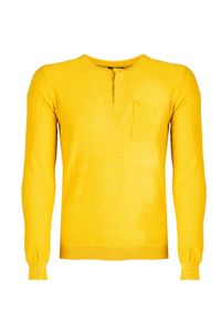 Antony Morato Sweter | MMSW01180 YA200070 | Mężczyzna | Żółty. Okazja: na co dzień. Kolor: żółty. Materiał: wiskoza, bawełna. Styl: casual #5