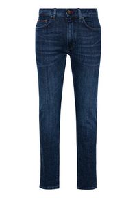 TOMMY HILFIGER - Tommy Hilfiger Jeansy Bleecker MW0MW15599 Granatowy Slim Fit. Kolor: niebieski #4