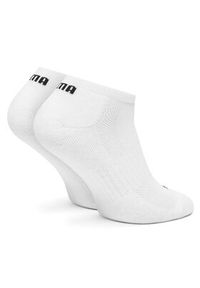Puma Zestaw 3 par niskich skarpet unisex 938626 Biały. Kolor: biały. Materiał: bawełna, materiał