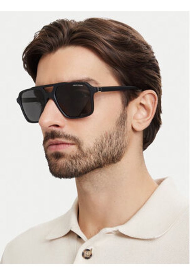 Armani Exchange Okulary przeciwsłoneczne 0AX4166SU 807887 Czarny. Kolor: czarny