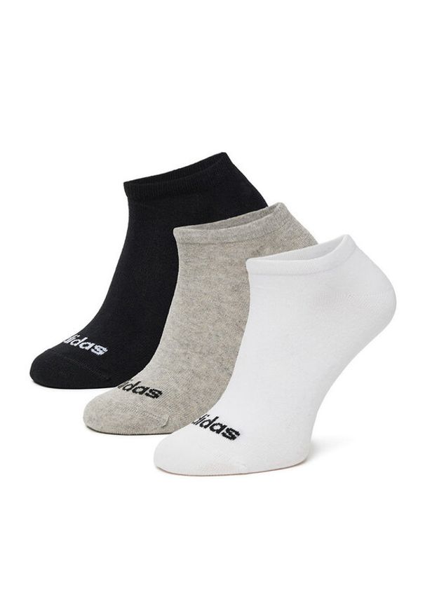 Adidas - adidas Skarpety C-IC1300 3-PACK Czarny. Kolor: czarny. Materiał: bawełna, materiał