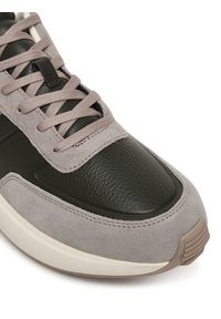 Calvin Klein Sneakersy City Runner Laceup Tape Lth HM0HM02033 Czarny. Kolor: czarny. Materiał: zamsz, skóra #2