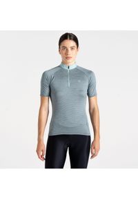 DARE 2B - Koszulka rowerowa damska Pedal Through It. Kolor: szary. Materiał: jersey #1