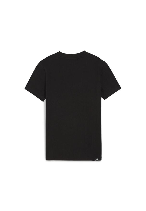 Puma - Koszulka damska HER PUMA Black. Kolor: czarny. Materiał: bawełna. Wzór: nadruk. Sport: joga i pilates