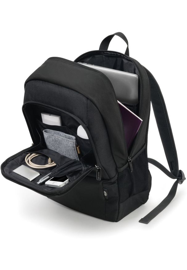 DICOTA - Plecak Dicota Eco Backpack Base 13''-14.1'' czarny. Kolor: czarny