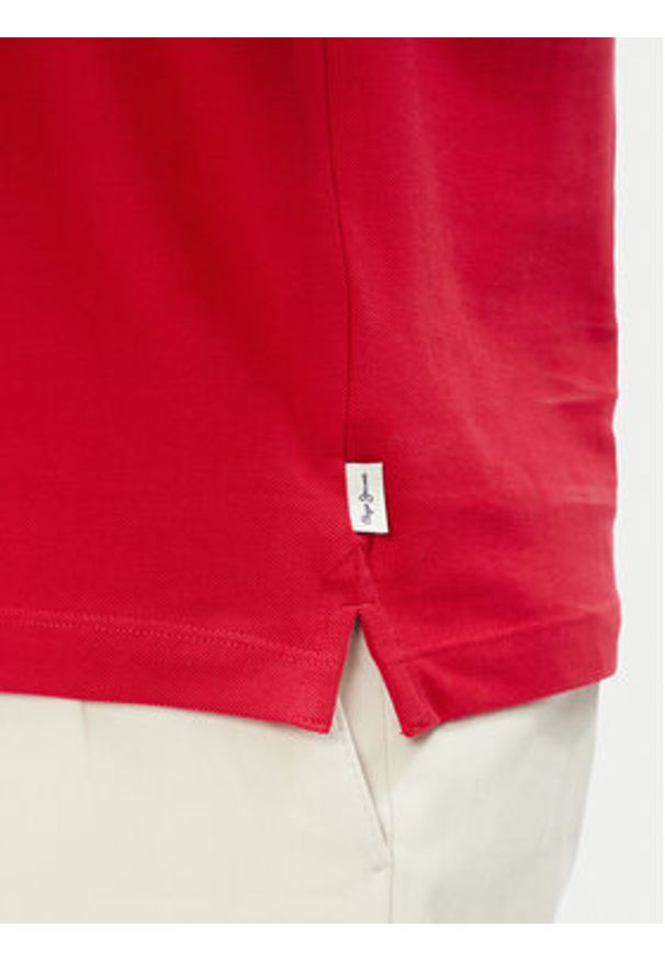 Pepe Jeans Polo Essential PM542298 Czerwony Regular Fit. Typ kołnierza: polo. Kolor: czerwony. Materiał: bawełna