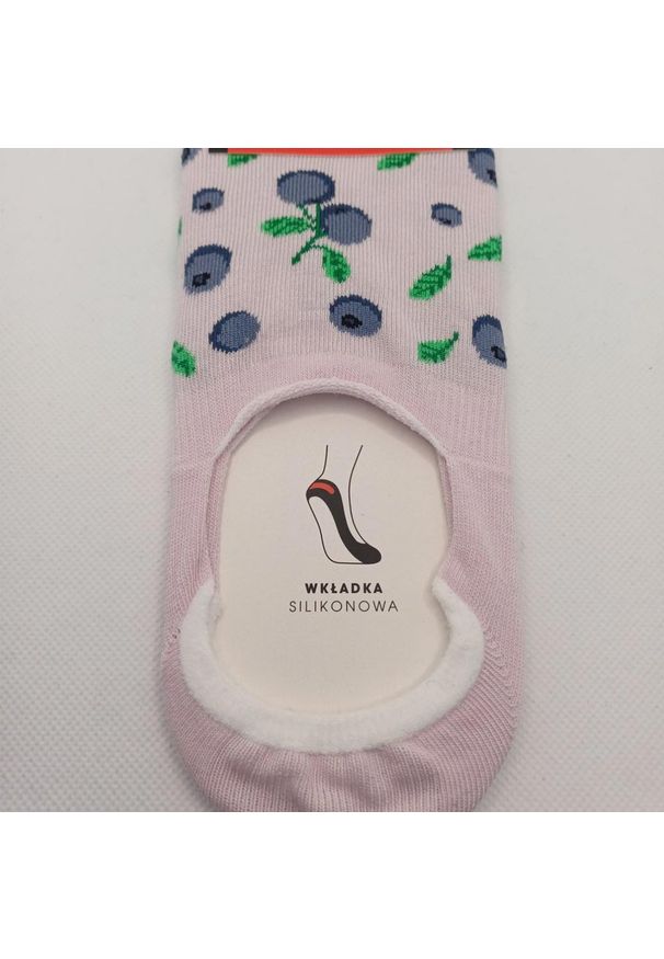 Milena - Microstopki bawełniane jagody 1217 fiolet. Kolor: fioletowy. Materiał: bawełna