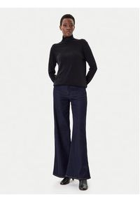 Weekend Max Mara Golf Kiku 2525366012 Czarny Regular Fit. Typ kołnierza: golf. Kolor: czarny. Materiał: jedwab #4