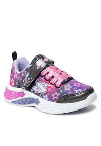 skechers - Skechers Sneakersy Star Sparks 302324L/BKMT Fioletowy. Kolor: fioletowy. Materiał: materiał #4