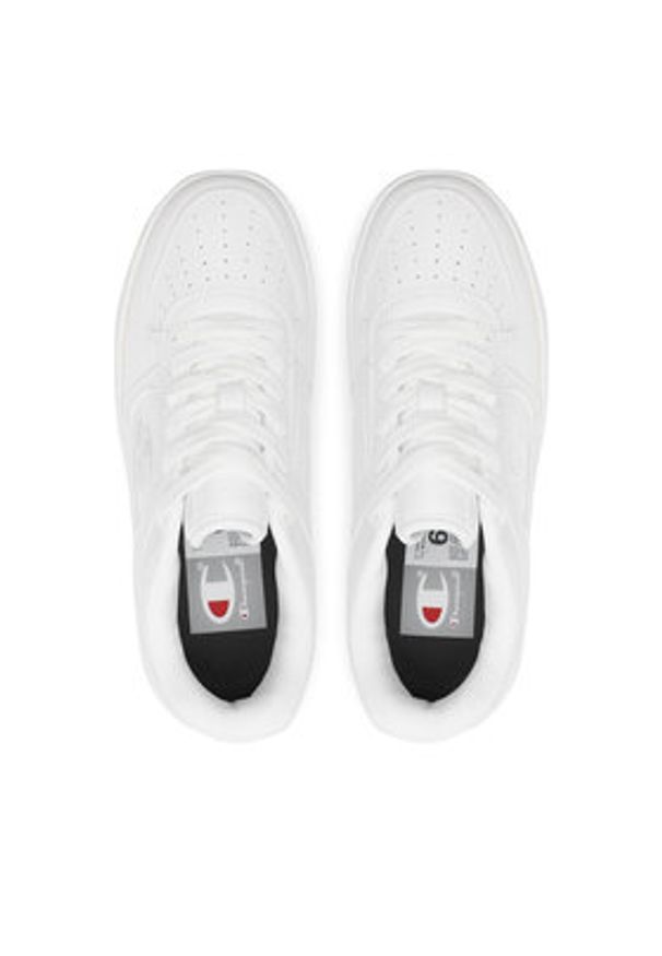 Champion Sneakersy Foul Play Plat Element Bs Low Cut Shoe S11594-WW007 Biały. Kolor: biały. Materiał: skóra
