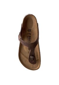 Birkenstock Japonki Gizeh 0743831 Brązowy. Kolor: brązowy. Materiał: skóra, nubuk #7