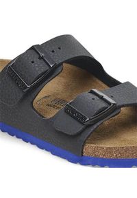 Klapki dla dzieci Birkenstock Arizona Kids. Kolor: czarny. Materiał: syntetyk, materiał