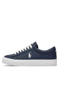 Polo Ralph Lauren Sneakersy RL00564410 J Granatowy. Kolor: niebieski. Materiał: skóra #2