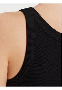 ViCOLO Top RB0244 Czarny Regular Fit. Kolor: czarny. Materiał: bawełna #3