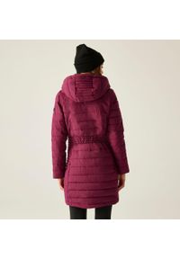 Regatta - Płaszcz damski zimowy ocieplany Andria. Kolor: czerwony. Materiał: puch, syntetyk. Sezon: zima. Sport: turystyka piesza #2