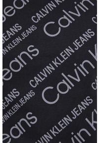 Calvin Klein Jeans Bluza J30J319703.PPYY męska kolor czarny wzorzysta. Okazja: na co dzień. Kolor: czarny. Materiał: dzianina. Styl: casual #5