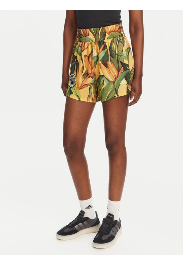 Adidas - adidas Szorty sportowe FARM Rio Pacer JD6278 Kolorowy Loose Fit. Materiał: syntetyk. Wzór: kolorowy