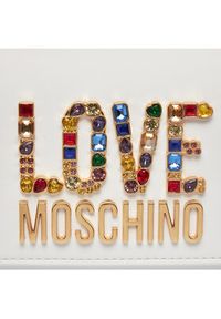 Love Moschino - LOVE MOSCHINO Torebka JC4335PP0IKJ0100 Biały. Kolor: biały. Materiał: skórzane