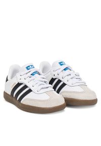 Adidas - adidas Sneakersy Samba Og Cf El I JQ3191 Biały. Kolor: biały. Materiał: skóra #6