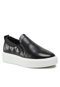 Marc O'Polo Sneakersy 201-16283501-100 Czarny. Kolor: czarny. Materiał: skóra