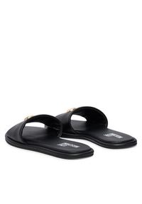 Love Moschino - LOVE MOSCHINO Klapki JA28252G0OIA0000 Czarny. Kolor: czarny. Materiał: skóra #2