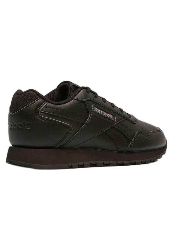 Buty do chodzenia damskie Reebok Glide. Kolor: czarny. Materiał: guma, skóra, tkanina, materiał, syntetyk. Szerokość cholewki: normalna. Sport: turystyka piesza