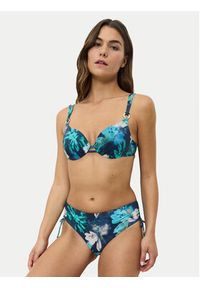 Triumph Dół od bikini Summer Fleur 10222314 Niebieski. Kolor: niebieski. Materiał: syntetyk