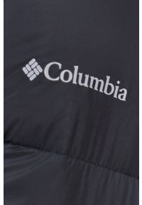 columbia - Columbia Kurtka puchowa damska kolor czarny zimowa. Okazja: na co dzień. Kolor: czarny. Materiał: puch. Sezon: zima. Styl: casual #5