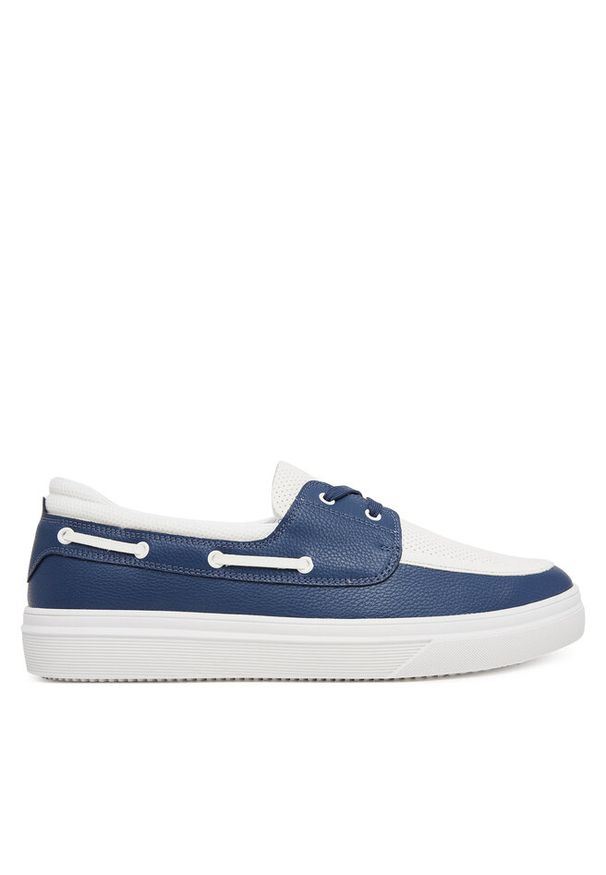 Półbuty Aldo. Kolor: niebieski