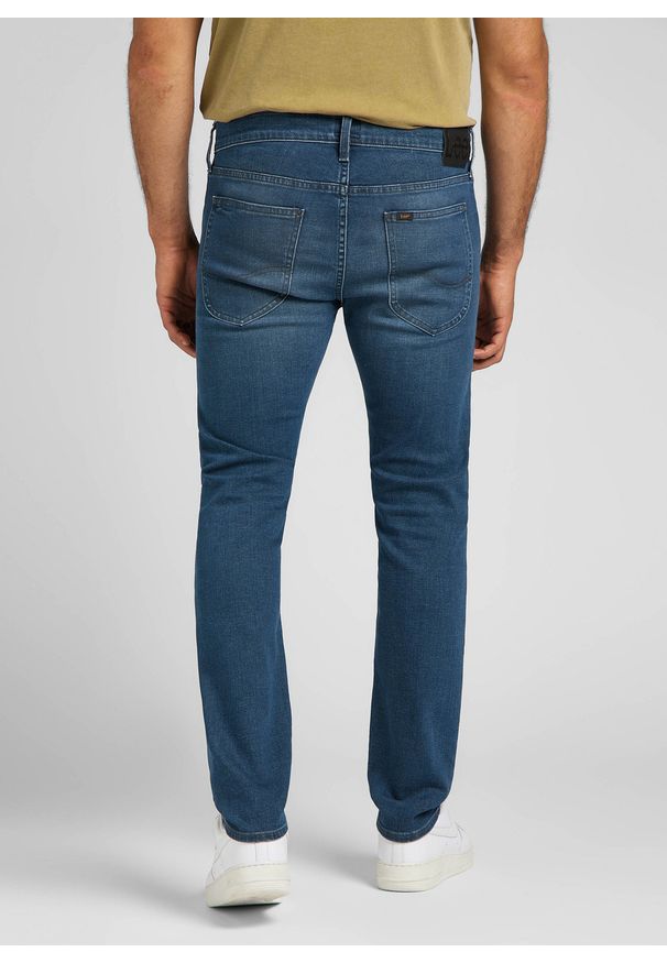 Lee - LEE LUKE MĘSKIE SPODNIE JEANSOWE STEEL BLUE L719PTFN 112321995