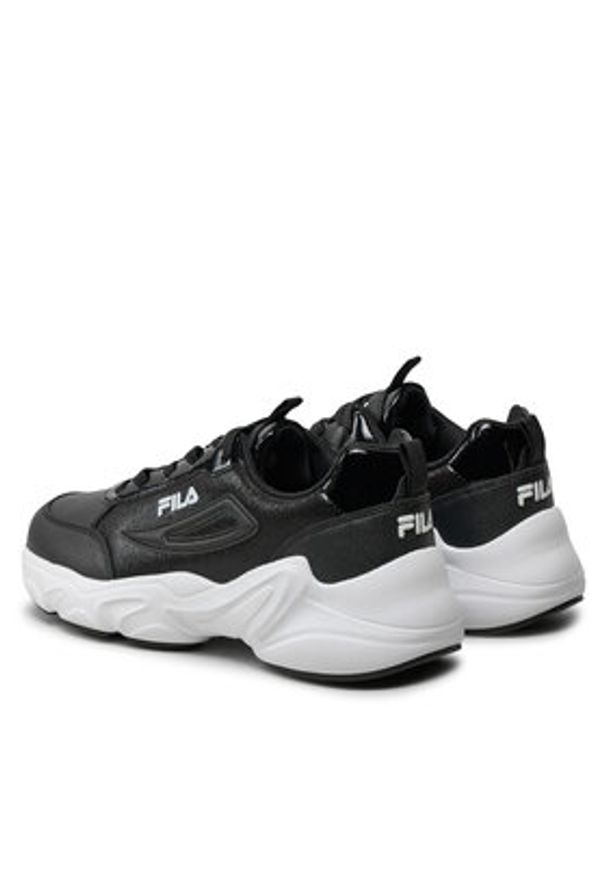 Fila Sneakersy Felice Wmn FFW0401.80010 Czarny. Kolor: czarny. Materiał: skóra