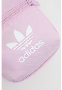 adidas Originals saszetka kolor różowy. Kolor: różowy. Materiał: materiał #3