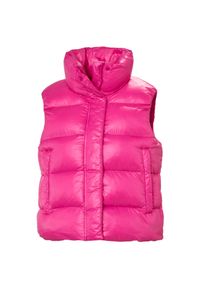 Damska kurtka bez rękawów Helly Hansen Jade. Kolor: różowy. Materiał: puch. Długość rękawa: bez rękawów. Sezon: zima