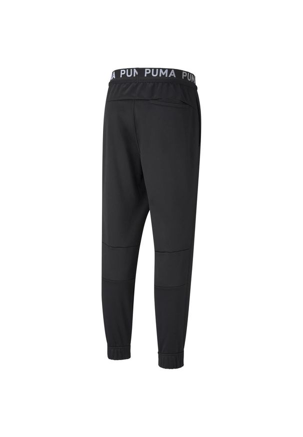 Spodnie Puma Train PWR Fleece, Mężczyźni. Kolor: czarny. Materiał: dresówka, materiał, poliester. Sport: fitness