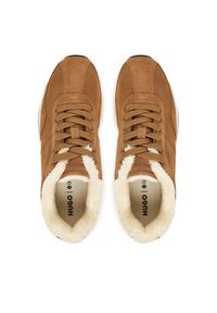 Hugo - HUGO Sneakersy Kiria 50552652 Brązowy. Kolor: brązowy. Materiał: skóra, zamsz #5
