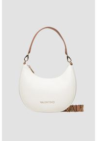 Valentino by Mario Valentino - VALENTINO Biała torebka księżyc Alexia Hobo Bag. Kolor: biały #1