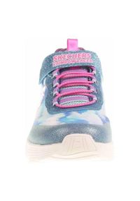 skechers - Buty do chodzenia dla dzieci Skechers S Lights. Zapięcie: rzepy. Kolor: różowy. Materiał: syntetyk, tkanina, materiał. Szerokość cholewki: normalna. Sport: turystyka piesza