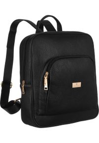 Peterson Pojemny plecak damski ze skóry ekologicznej - Peterson NoSize. Materiał: skóra ekologiczna #1