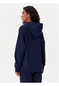Lacoste Bluza SF7612 Granatowy Oversize. Kolor: niebieski. Materiał: bawełna #4