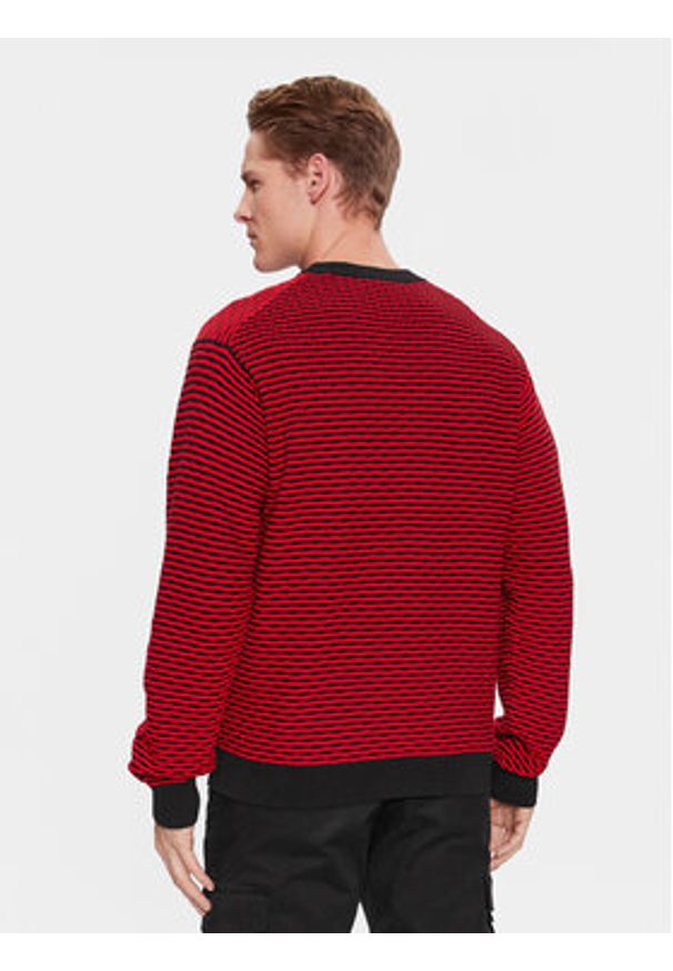 Hugo Sweter Sonderson 50500007 Czerwony Regular Fit. Kolor: czerwony. Materiał: bawełna