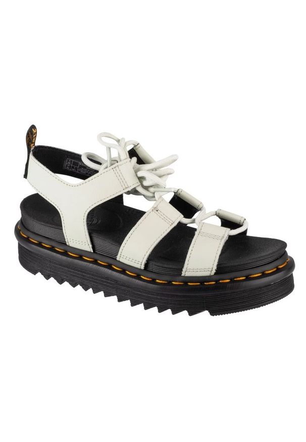 Buty Dr. Martens Nartilla Hydro Sandals DM31617763 zielone. Zapięcie: pasek. Kolor: zielony. Materiał: guma, materiał, skóra, tworzywo sztuczne