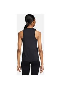 Koszulka treningowa damska Nike One Classic. Kolor: czarny. Długość rękawa: bez rękawów. Sport: bieganie #2