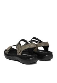 Rieker Sandały CEO-64870-42 Szary. Kolor: szary. Materiał: skóra #5