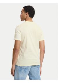 Calvin Klein Jeans T-Shirt Classic Monogram LV04RD254G Écru Regular Fit. Kolor: kremowy. Materiał: bawełna #3