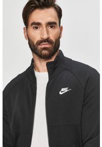 Nike Sportswear - Dres. Kolor: czarny. Materiał: dresówka. Wzór: nadruk #5