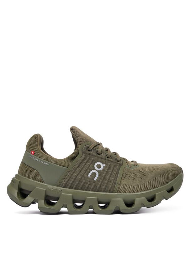 On Sneakersy Cloudswift 4 AD 3MF10570703 Zielony ciemny. Kolor: zielony. Materiał: materiał