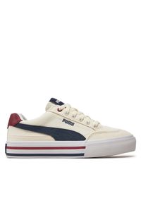 Puma Tenisówki Court Classic Vulc Fs Jr 396558-01 Écru. Materiał: materiał